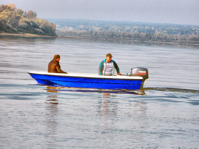 Wyatboat 430 (стеклопластиковый тримаран)